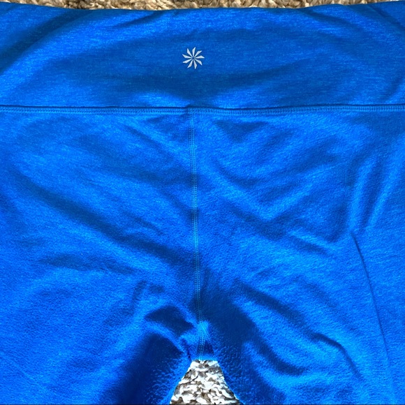 Athleta | Blue Chaturanga Quest Tights| Sz LP - Picture 6 of 9